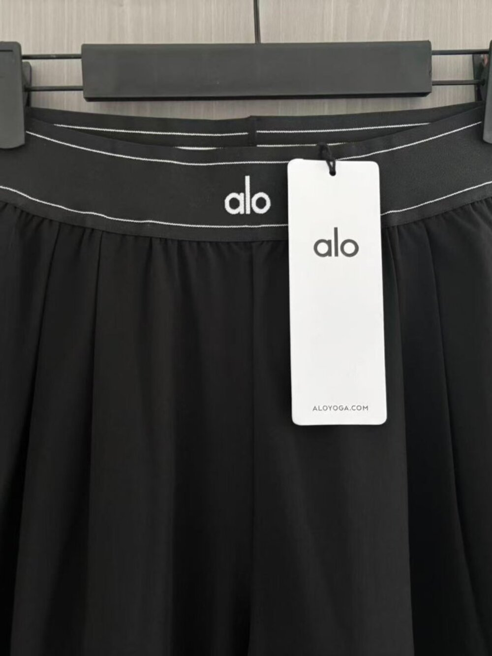 Alo Yoga Suit Up Pants Black Regular Fit With Tags (Brand New)Loose-Fit Trousers - Picture 12 of 13
